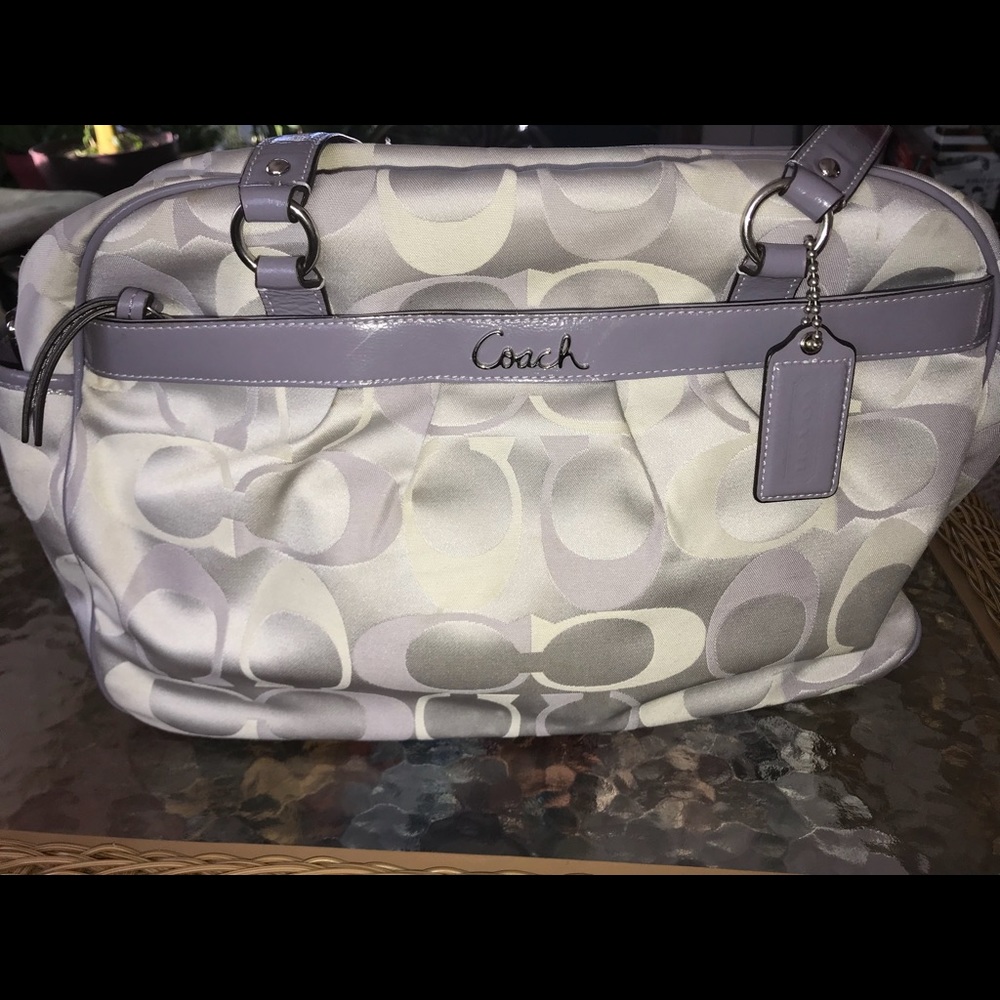 Coach diaper bag